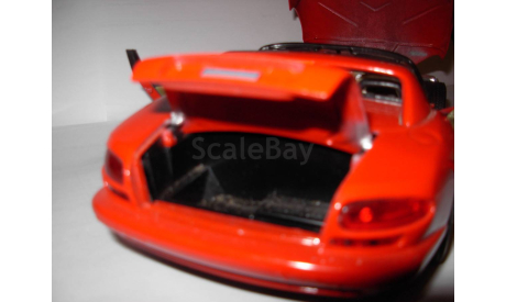 модель 1/18 Dodge Viper RT/10 Burago Italy металл 1:18, масштабная модель, scale18, BBurago