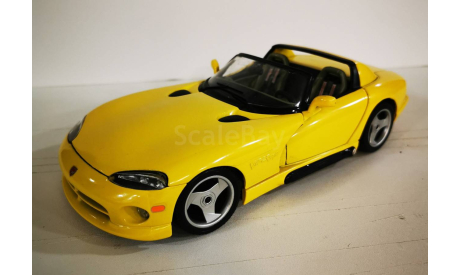 модель 1/18 Dodge Viper RT/10 Burago Italy металл 1:18, масштабная модель, scale18, BBurago