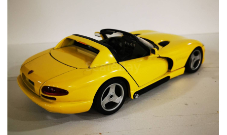 модель 1/18 Dodge Viper RT/10 Burago Italy металл 1:18, масштабная модель, scale18, BBurago