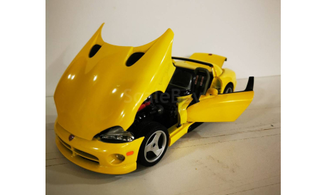 модель 1/18 Dodge Viper RT/10 Burago Italy металл 1:18, масштабная модель, scale18, BBurago