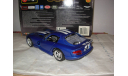 модель 1/18 Dodge Viper SRT10 Burago Italy металл 1:18, масштабная модель, BBurago, scale18