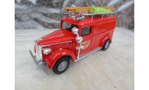 модель 1/48 GMC 1937 Rescue Squad Van пожарный Mattel Matchbox Models of Yesteryear металл 1:48 пожарная, масштабная модель