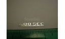 1/18 Эмблемы для Mercedes Benz Coupe W126 W140 SEC шильдик emblem sign Nameplate Plate Typenschild 1:18 MB, фототравление, декали, краски, материалы, scale18, АГД, Mercedes-Benz