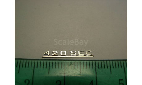 1/18 Эмблемы для Mercedes Benz Coupe W126 W140 SEC шильдик emblem sign Nameplate Plate Typenschild 1:18 MB, фототравление, декали, краски, материалы, scale18, АГД, Mercedes-Benz