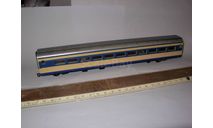 вагон 4х-осный пассажирский бежево-синий 1/87 H0 HO 16.5mm Lima Italy 1:87, железнодорожная модель, scale0