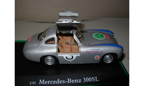 модель 1/43 спортивный MB Mercedes Benz 300 SL W194 Hongwell металл 1:43 Mercedes-Benz Мерседес, масштабная модель, Bauer/Cararama/Hongwell