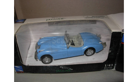 модель 1/43 Jaguar XK120 Roadster New Ray металл 1:43, масштабная модель, scale43, New-Ray Toys