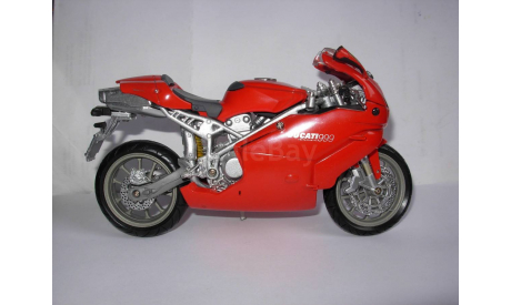 модель 1/12 мотоцикл DUCATI 999 Testastretta New Ray 1:12, масштабная модель мотоцикла, scale12, New-Ray Toys