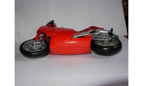 модель 1/12 мотоцикл DUCATI 999 Testastretta New Ray 1:12, масштабная модель мотоцикла, scale12, New-Ray Toys