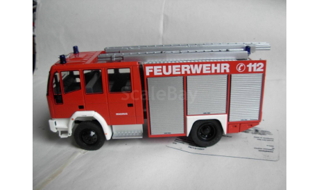 модель  1/43 пожарный IVECO MAGIRUS HLF 20/16 4x4 Cursor металл 1:43, масштабная модель, scale43