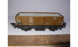 железнодорожный грузовой полувагон 1/87 H0/HO 16,5mm Fleismann Германия жесть 1:87