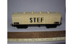 железнодорожный грузовой вагон STEF 1/87 H0/HO 16,5mm Германия пластик 1:87