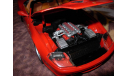 модель 1/18 Ferrari 550 Barchetta Mattel/Hot Wheels металл красная 1:18, масштабная модель, Mattel Hot Wheels