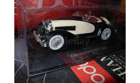 модель 1/43 Duesenberg SSJ 1933 металл 1:43, масштабная модель, scale43