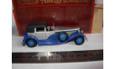 модель 1/43 Duesenberg J 1930 Town Car Matchbox England Models of Yesteryear металл 1:43, масштабная модель, scale43