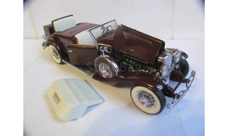 модель 1/24 Duesenberg J 1935 Convertible Franklin Mint металл 1:24, масштабная модель, scale24