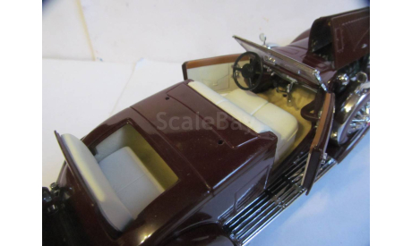 модель 1/24 Duesenberg J 1935 Convertible Franklin Mint металл 1:24, масштабная модель, scale24