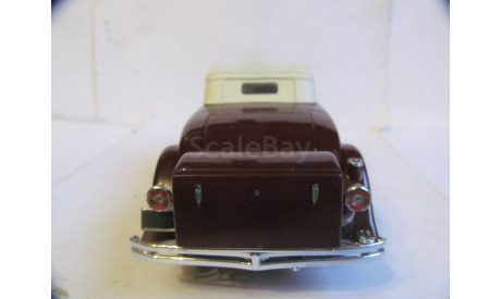 модель 1/24 Duesenberg J 1935 Convertible Franklin Mint металл 1:24, масштабная модель, scale24