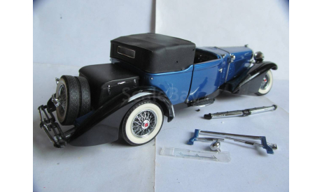 модель 1/24 Duesenberg J Victoria 1933 Franklin Mint металл 1:24 100, масштабная модель, scale24
