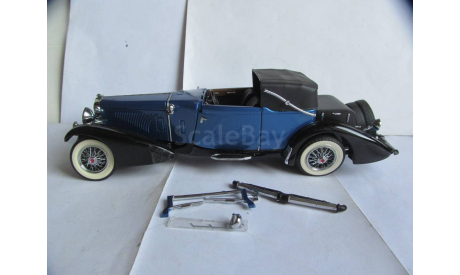 модель 1/24 Duesenberg J Victoria 1933 Franklin Mint металл 1:24 100, масштабная модель, scale24