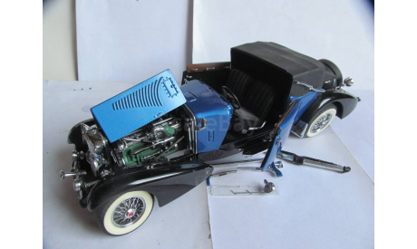 модель 1/24 Duesenberg J Victoria 1933 Franklin Mint металл 1:24 100, масштабная модель, scale24