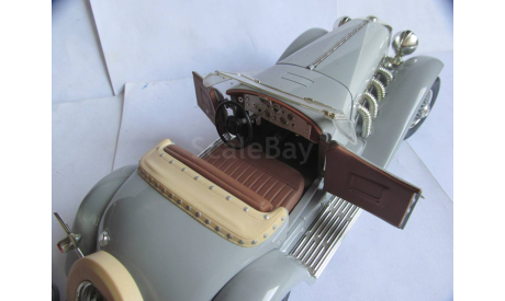 модель 1/18 Duesenberg SJ Roadster Gary Cooper ERTL металл 1:18, масштабная модель, ERTL (Auto World), scale18