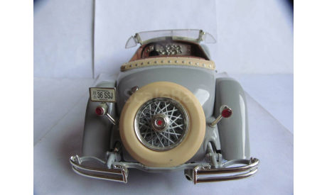 модель 1/18 Duesenberg SJ Roadster Gary Cooper ERTL металл 1:18, масштабная модель, ERTL (Auto World), scale18