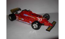 модель F1 Формула-1 1/24 Ferrari 126 27 Burago Italy металл 1:24, масштабная модель, scale24, BBurago