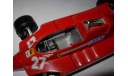 модель F1 Формула-1 1/24 Ferrari 126 27 Burago Italy металл 1:24, масштабная модель, scale24, BBurago