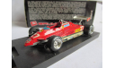 модель 1/43 Формула 1 F1 Ferrari 126C24 1982 #27 Gilles Villeneuve 2nd GP San Marino Brumm Italy металл 1:43, масштабная модель, scale43