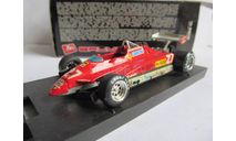 модель 1/43 Формула 1 F1 Ferrari 126C24 1982 #27 Gilles Villeneuve 2nd GP San Marino Brumm Italy металл 1:43, масштабная модель, scale43