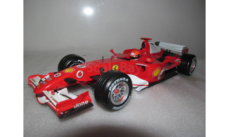 модель F1 Формула 1 1/18 Ferrari 248 F1 #5 2006 M. Schumacher/Шумахер Mattel/Hot Wheels металл 1:18 248F1, масштабная модель, Mattel Hot Wheels, scale18