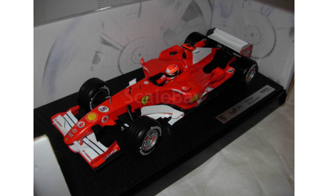 модель F1 Формула 1 1/18 Ferrari 248 F1 #5 2006 M. Schumacher/Шумахер Mattel/Hot Wheels металл 1:18 248F1, масштабная модель, scale18, Mattel Hot Wheels