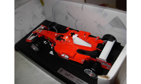 модель F1 Формула 1 1/18 Ferrari 248 F1 #5 2006 M. Schumacher/Шумахер Mattel/Hot Wheels металл 1:18 248F1, масштабная модель, scale18, Mattel Hot Wheels