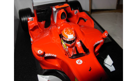 модель F1 Формула 1 1/18 Ferrari 248 F1 #5 2006 M. Schumacher/Шумахер Mattel/Hot Wheels металл 1:18 248F1, масштабная модель, scale18, Mattel Hot Wheels