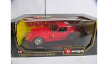 модель 1/24 Ferrari 250 GTO 1962 Burago Italy металл 1:24, масштабная модель, BBurago, scale24
