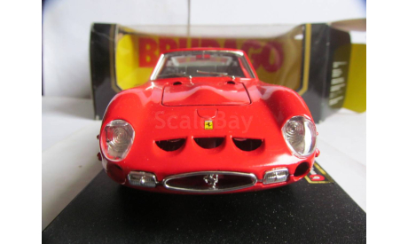 модель 1/24 Ferrari 250 GTO 1962 Burago Italy металл 1:24, масштабная модель, BBurago, scale24