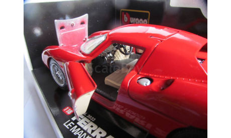 модель 1/18 Ferrari 250 Le Mans 1965 Burago Italy металл 1:18 250LM, масштабная модель, BBurago, scale18
