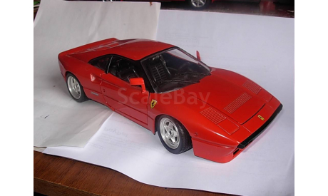 модель 1/18 Ferrari 288 GTO 1984 Mattel/Hot Wheels металл, масштабная модель, 1:18