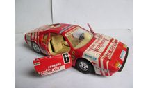 модель 1/24 Ferrari 308 GTB #6 Burago металл 1:24 308GTB, масштабная модель, scale24, BBurago