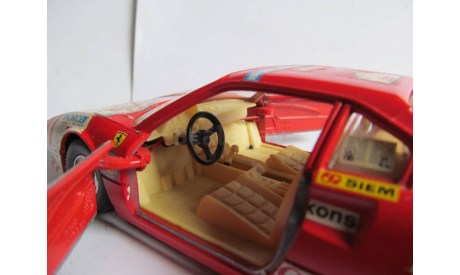 модель 1/24 Ferrari 308 GTB #6 Burago металл 1:24 308GTB, масштабная модель, scale24, BBurago