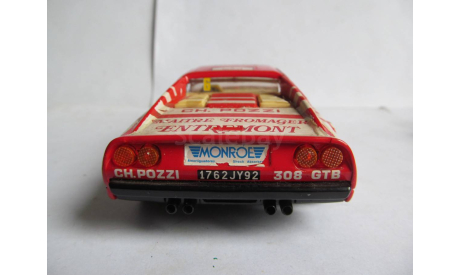 модель 1/24 Ferrari 308 GTB #6 Burago металл 1:24 308GTB, масштабная модель, scale24, BBurago