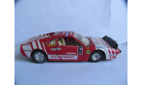 модель 1/24 Ferrari 308GTB №6 Burago металл 1:24 308 GTB, масштабная модель, scale24, BBurago