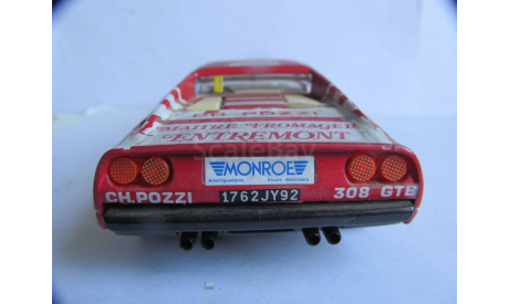 модель 1/24 Ferrari 308GTB №6 Burago металл 1:24 308 GTB, масштабная модель, scale24, BBurago