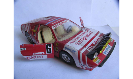 модель 1/24 Ferrari 308GTB №6 Burago металл 1:24 308 GTB, масштабная модель, scale24, BBurago