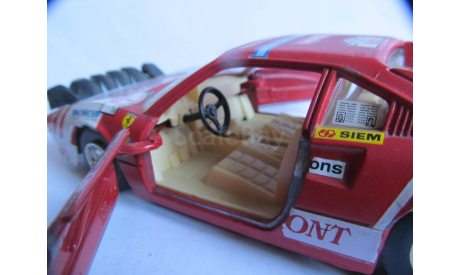 модель 1/24 Ferrari 308GTB №6 Burago металл 1:24 308 GTB, масштабная модель, scale24, BBurago