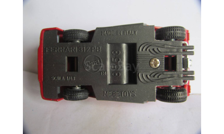 модель 1/43 Ferrari 312 PB #8 Mebetoys Mattel Italy металл 1:43 312PB, масштабная модель, scale43