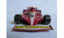 модель Формула-1 1/32 Ferrari 312 T3 #12 Gilles Villeneuve Polistil металл 1:32 1/30 1:30, масштабная модель, scale32