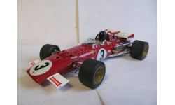 модель F1 формула-1 1/18 Ferrari 312B 312 B #3 Jacky Ickx Winner 1970 Grand Prix Mexico Exoto металл