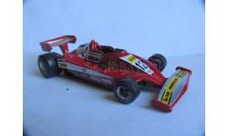 модель 1/43 Формула1 F1 Ferrari 312T3 #12 Gilles Villeneuve 1978 1979 Yaxon Italy металл 1:43